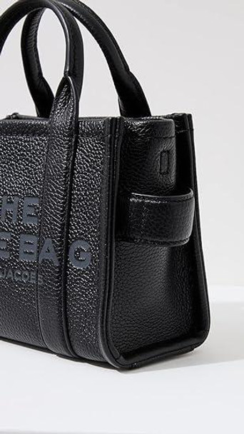 Marc Jacobs The Leather Crossbody Tote Bag - Wolf Grey H053L01RE22-050