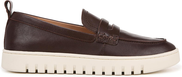 Vionic Womens Uptown Loafer - Dark Brown Leather