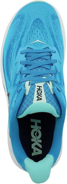 Hoka One Mens Clifton 10 Road Running Shoes - Blue/Skyward Blue