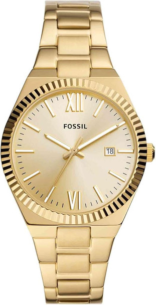 Fossil Scarlette Gold-Tone Ladies Watch ES5299