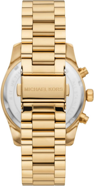 Michael Kors Lexington Lux Chronograph Gold-Tone Ladies Watch MK7241