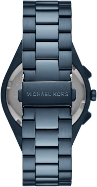 Michael Kors Lennox Chronograph Blue Stainless Steel Mens Watch MK9147