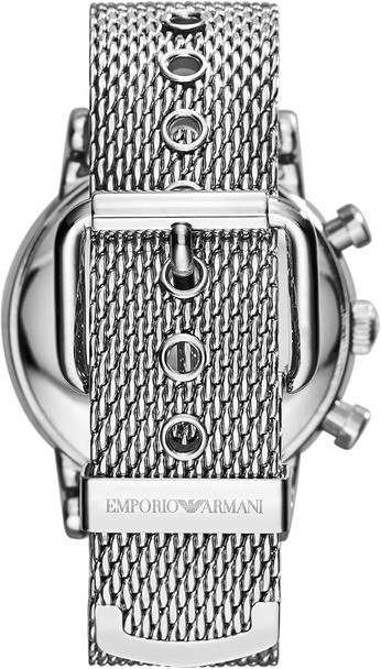Armani Stainless Steel Chronograph Mens Watch AR1808