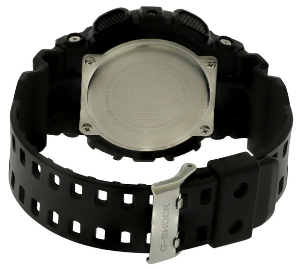 Casio G-Shock Black and Blue Mens Watch GA100CB-1ACR
