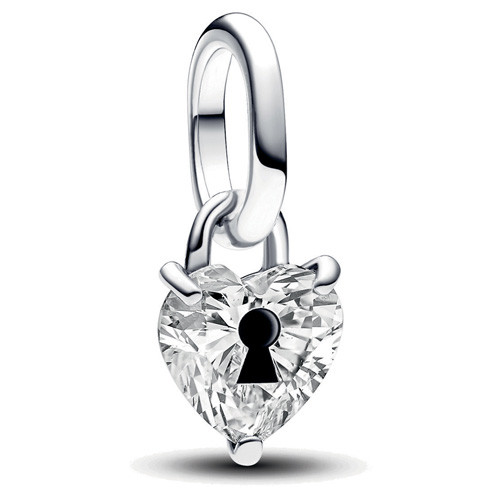 Pandora ME Keyhole Heart Mini Dangle Charm Sterling silver 793086C01