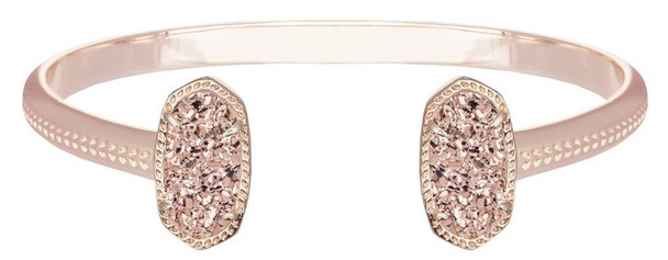 Kendra Scott Elton Bracelet - Rose Gold Drusy - 4217712758
