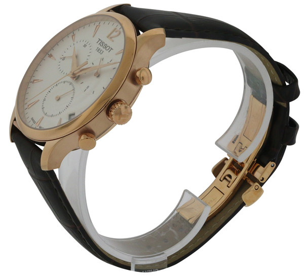 Tissot Tradition Leather Mens Watch T0636173603700
