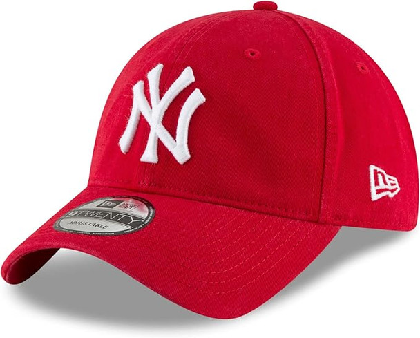 New Era 9Twenty NY Yankees Core Classic Adjustable Cap - Red 60235301 New Era 9Twenty NY Yankees Core Classic Adjustable Cap - Red 60235301