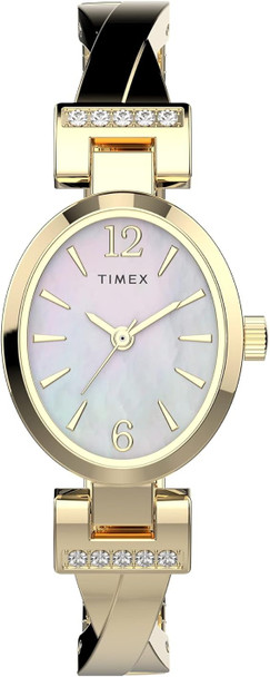 Timex Dress Bangle Gold-Tone MOP Dial Ladies Watch TW2U70000 Timex Dress Bangle Gold-Tone MOP Dial Ladies Watch TW2U70000