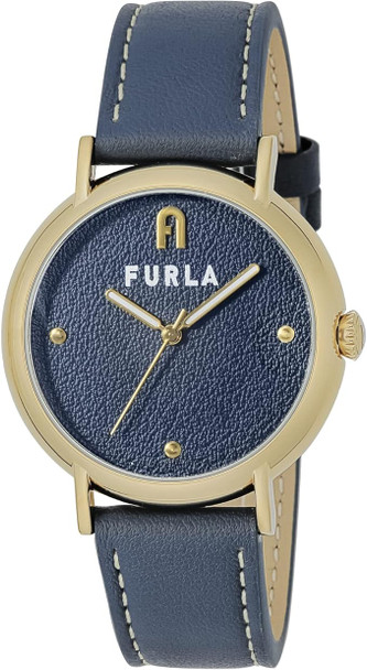 Furla Gold-Tone Leather Ladies Watch WW00023012L2 Furla Gold-Tone Leather Ladies Watch WW00023012L2