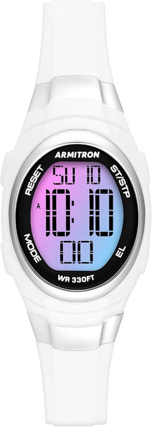 Armitron Sport Resin Digital Chronograph Ladies Watch 45-7034RWT
