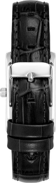 Armitron Black Leather Ladies Watch 75-5959SVSVBK