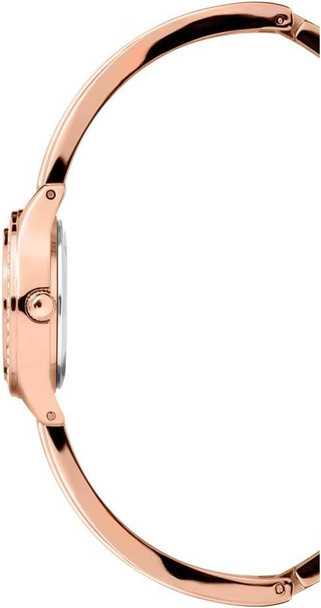 Timex Trend Quartz Crystal Rose Gold Dial Ladies Watch and Bracelet Set TW2T57900