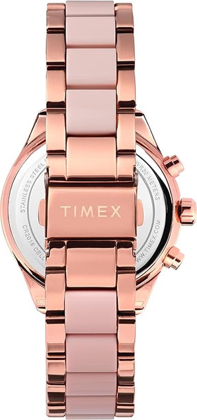 Timex Chronograph Quartz Crystal Ladies Watch TW2V75000