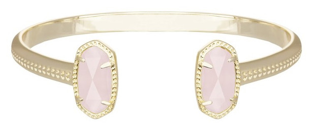 Kendra Scott Elton Bracelet - Rose Quartz - 4217713829