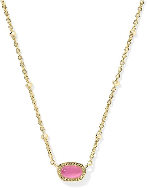 Kendra Scott Mini Elisa Gold Satellite Short Pendant Necklace 9608873173