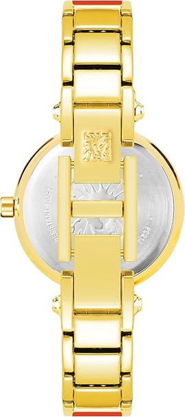 Anne Klein Genuine Diamond Dial Bangle Ladies Watch AK/1980RDGB