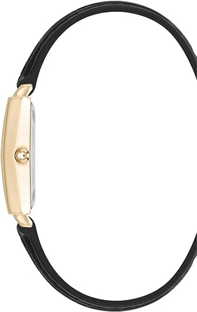 Anne Klein Croco-Grain Strap Ladies Watch AK/5090GPBK