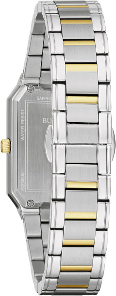 Bulova Classic Diamond Two-Tone Ladies Watch 98P209