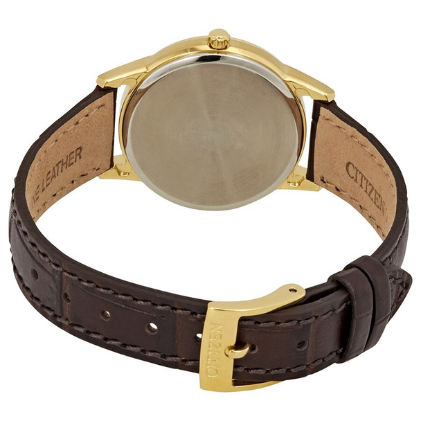 Citizen Eco-Drive Leather Ladies Watch FE1082-05A