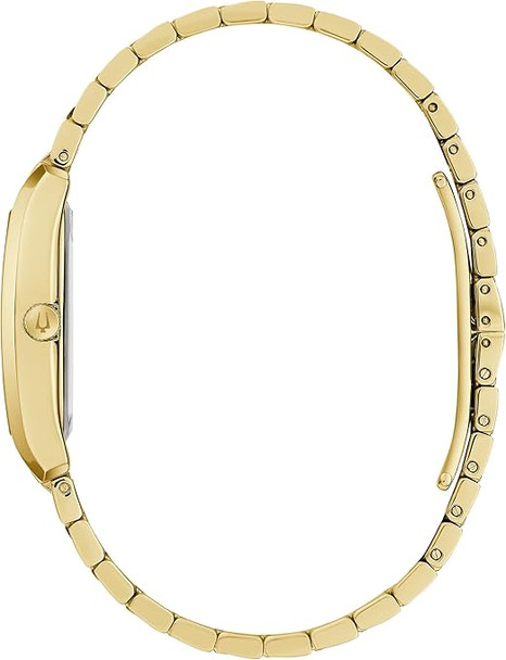 Bulova Diamond Accent Tonneau Ladies Watch 97P160