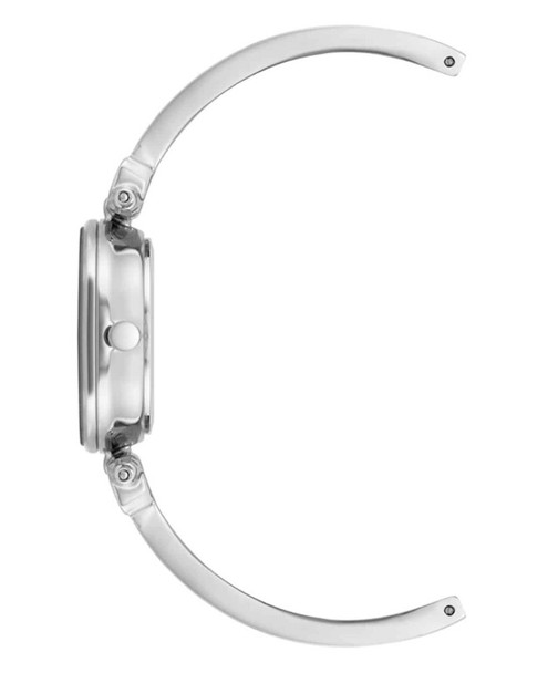 Anne Klein Silver-Tone and Blush Mother-of-Pearl Dial Ladies Watch AK-1981BHSV AK/1981BHSV