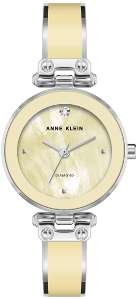 Anne Klein Yellow Bangle Ladies Watch AK/1981YLSV