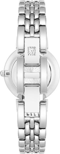 Anne Klein Silver-Tone Rainbow Crystal Bezel Ladies Watch AK-2929RBSV AK/2929RBSV