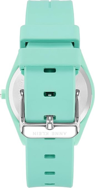 Anne Klein Solar Recycled Ocean Plastic Band Ladies Watch AK/3913SVSG