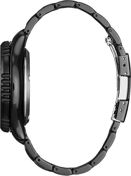 Citizen Promaster Dive Fugu Luminous Dial Black Ion-Plated Mens Watch NY0155-58X