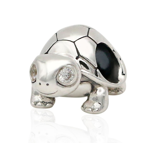 PANDORA Bright-Eyed Turtle Charm 797878CZ