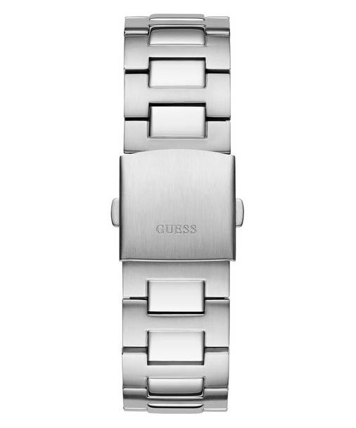 Guess Multi-function Black Dial Silver Tone Mens Watch GW0798G1