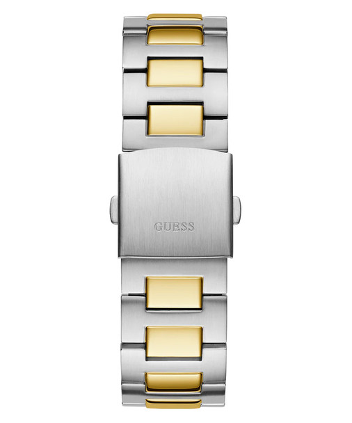 Guess Multi-function Green Dial Two-Tone Mens Watch GW0798G3