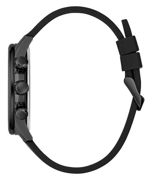 Guess Multi-function Black Silicone Black Mens Watch GW0913G3