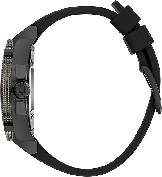 Bulova Icon High Performance Quartz Black Dial Mens 98B417