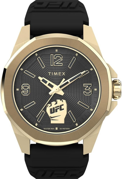 Timex UFC Prospect 46mm Silicone Mens Watch TW2W73600