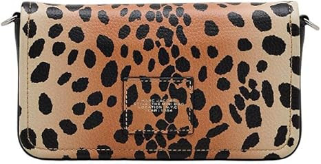 Marc Jacobs The Cheetah Leather Chain Mini Bag - Black Multi 2R4SMN002S02-002