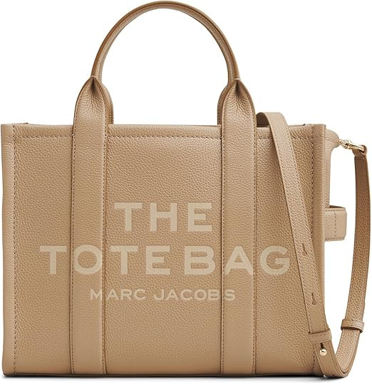 Marc Jacobs The Leather Medium Tote Bag - CAMEL H004L01PF21-230