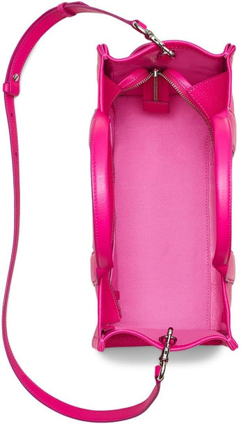 Marc Jacobs The Leather Medium Tote Bag - Hot Pink H004L01PF21-665