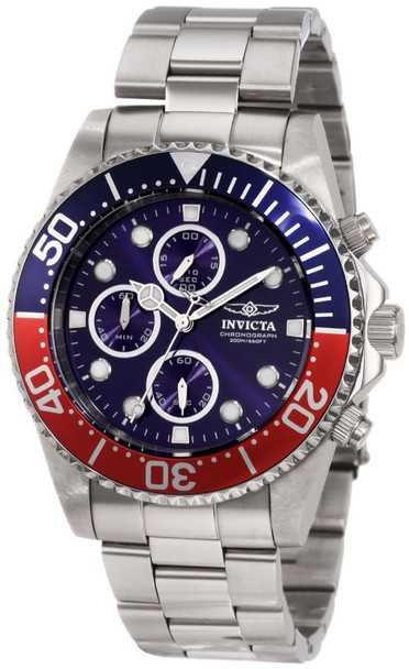 Invicta Pro Diver Chronograph Mens Watch 1771