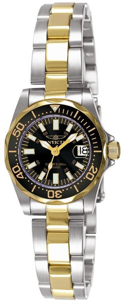 Invicta Signature Pro Diver Two-Tone Ladies Watch 7063