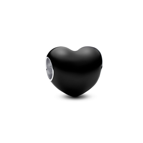 Pandora Black Heart Charm 793337C04