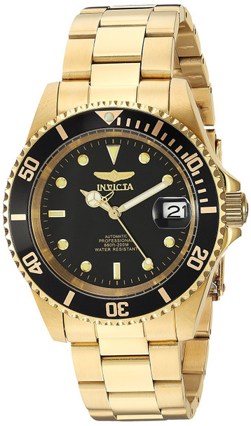 Invicta Pro Diver Gold-Tone Stainless Steel  Automatic Mens Watch 8929OB