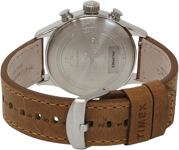 Timex Waterbury Leather Chronograph Mens Watch TW2R70900