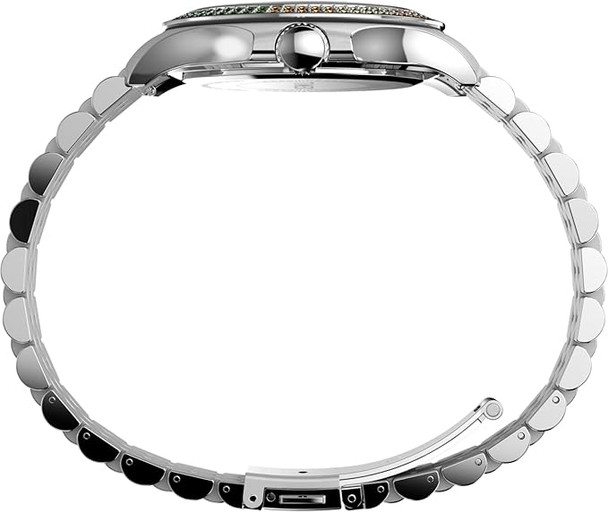 Timex Kaia Silver Rainbow Dial Ladies Watch TW2W33000