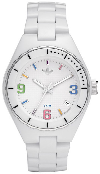 Adidas Mini Cambridge White   Plastic Ladies Watch ADH2502