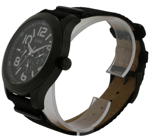 GUESS Rugged Black Fabric Chronograph Mens Watch W11623G1