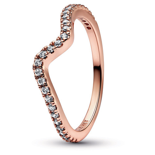 Pandora Sparkling Wave Ring 182539C01-58