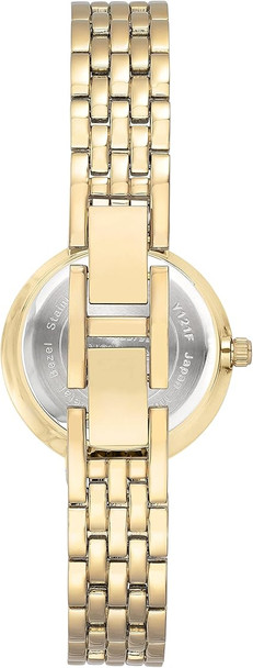 Armitron Gold-Tone Crystal Jewelry Set Ladies Watch 75-5796GPST
