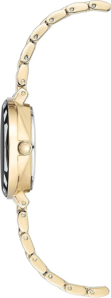 Armitron Gold-Tone Crystal Jewelry Set Ladies Watch 75-5796GPST